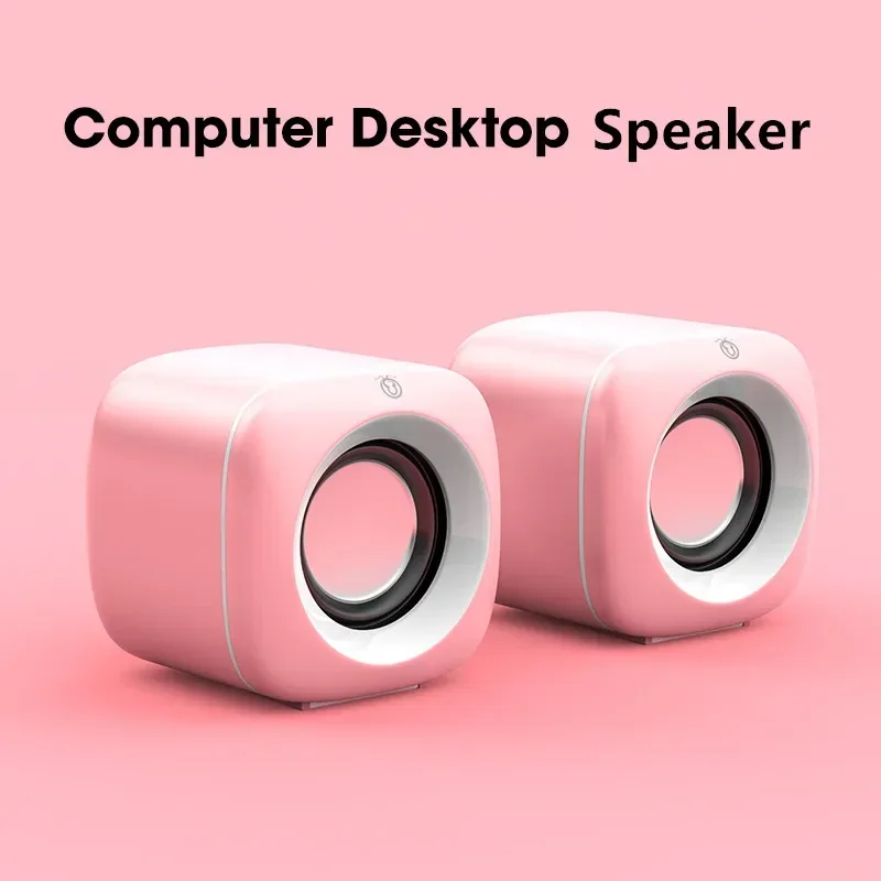 

PC Speaker USB Computer Speaker for Laptop PC Subwoofer Wired Music Player Audio Speakers Deep Bass Sound Loudspeaker