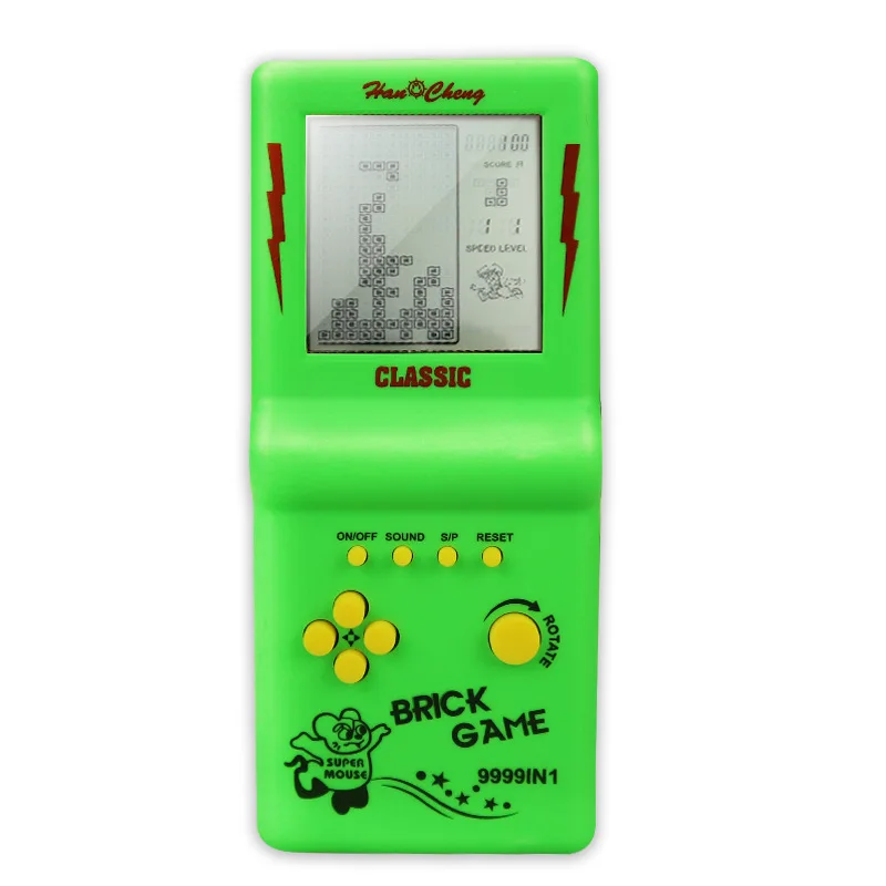 BRICK GAME-Portable Pocket Game Console, Handheld Players, Brinquedos Jogo Eletrônico, Presente Clássico Infância