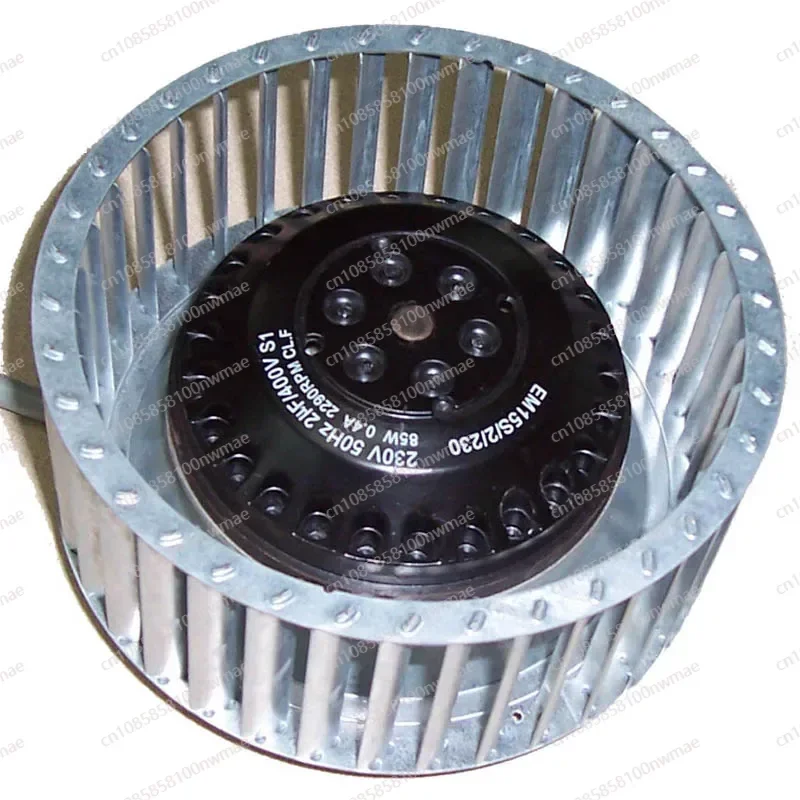 Copper core motor, forward tilting multi-wing centrifugal impeller EM15S2-MF140 × 59 purification fan wind turbine