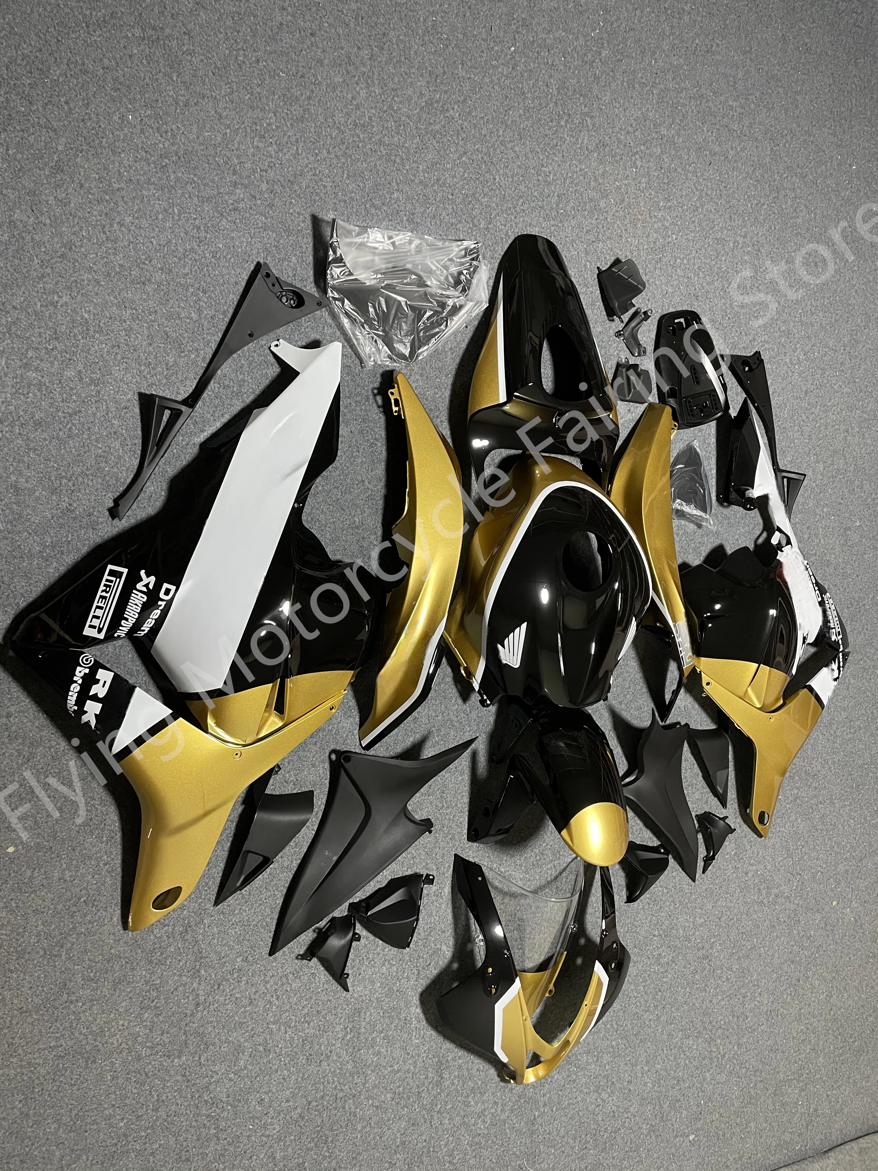 Fairing Kit CBR 600RR 09 10 11 12 Customizable Motorcycle Fairings for Honda CBR 600 RR 2009 2010 2011 2012 yellow  black