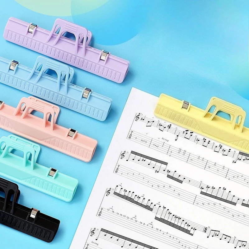 Sheet Music Clips Book Page Note Clip Music Score Fixed Clips Sheet Holder For Guitar Violin Piano Music Instruments Accessories
