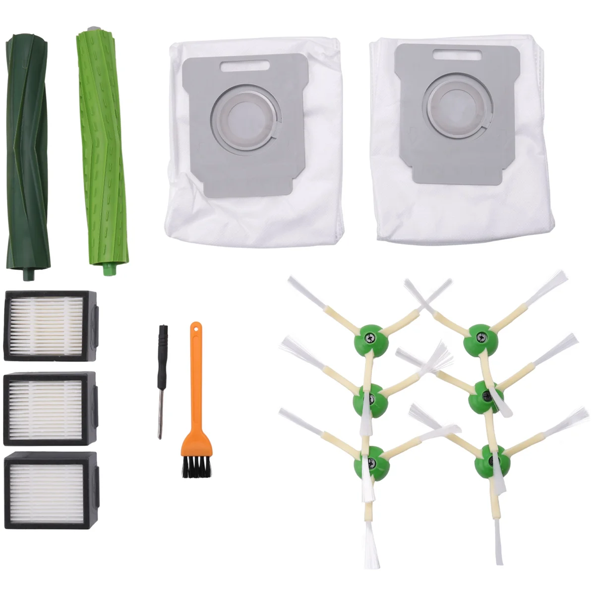 Adatto per iRobot Spazzare Robot Accessori Sacchetto per la polvere I7 I7+ E5 E6 I3 Spazzola principale Spazzola laterale Accessori filtro