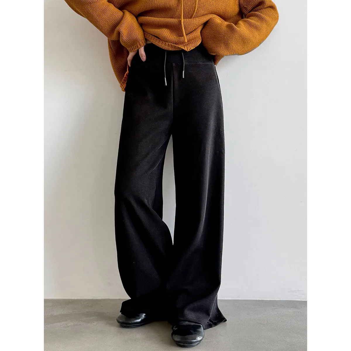 High Quality 40% Cotton Blending Women Casual High Waist Autumn Long Pants Fashion Slim Body Pants Women Clothes Trousers