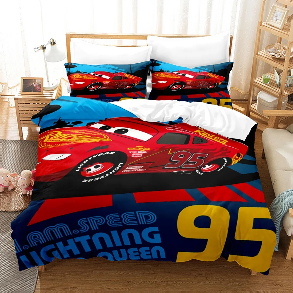 

Cars, Lightning bedding set, duvet covers, pillowcases, Disney characters, gifts for kids and adults