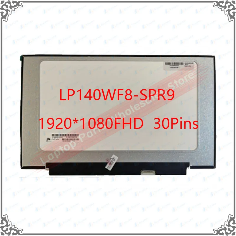 

14" Original LCD Screen LP140WF8-SPR9 For LG Laptop LCD Panel FHD 1920*1080 EDP 30 PINS