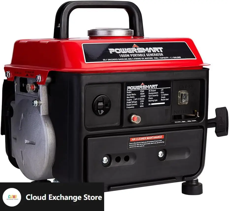 

1200W Portable Generator, Small Generator for Home Backup Use Camping Outdoor, Ultralight, Super Quiet, EPA Compliant
