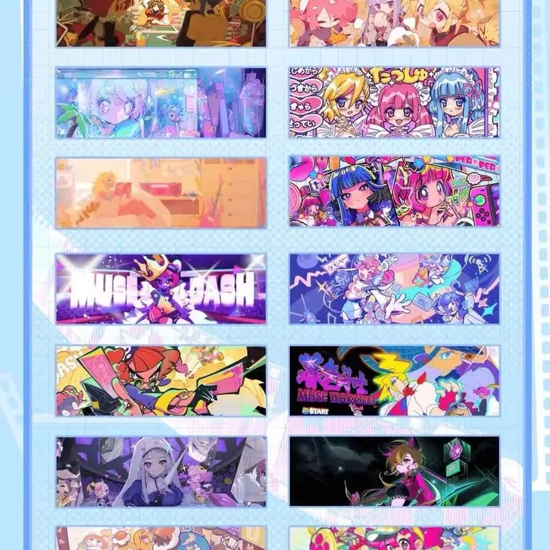Muse Dash Official Illustrations Collection Artbook Artwork Vol.2 In-game Illustrations Cute Alien Stage Vivinos Collaboration
