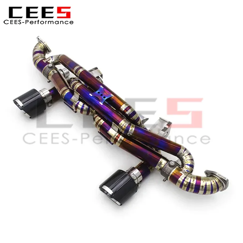 

cees Valvetronic Catback Exhaust for Porsche 718 Cayman GT4 RS 4.0L 2020-2025 Upgrade Lightweight Performance Exhaust System