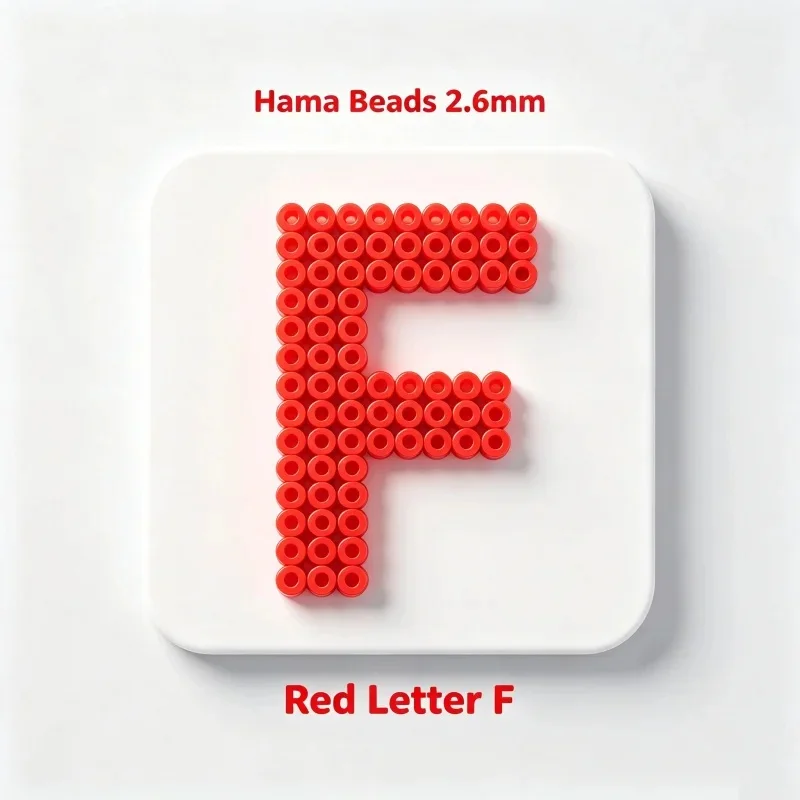 Color Cards 1000pcs Perler Beads 2.6mm – Single Color Hama Style Fuse Beads for Preschool  Pretty & Aesthetic Puzzle Beads