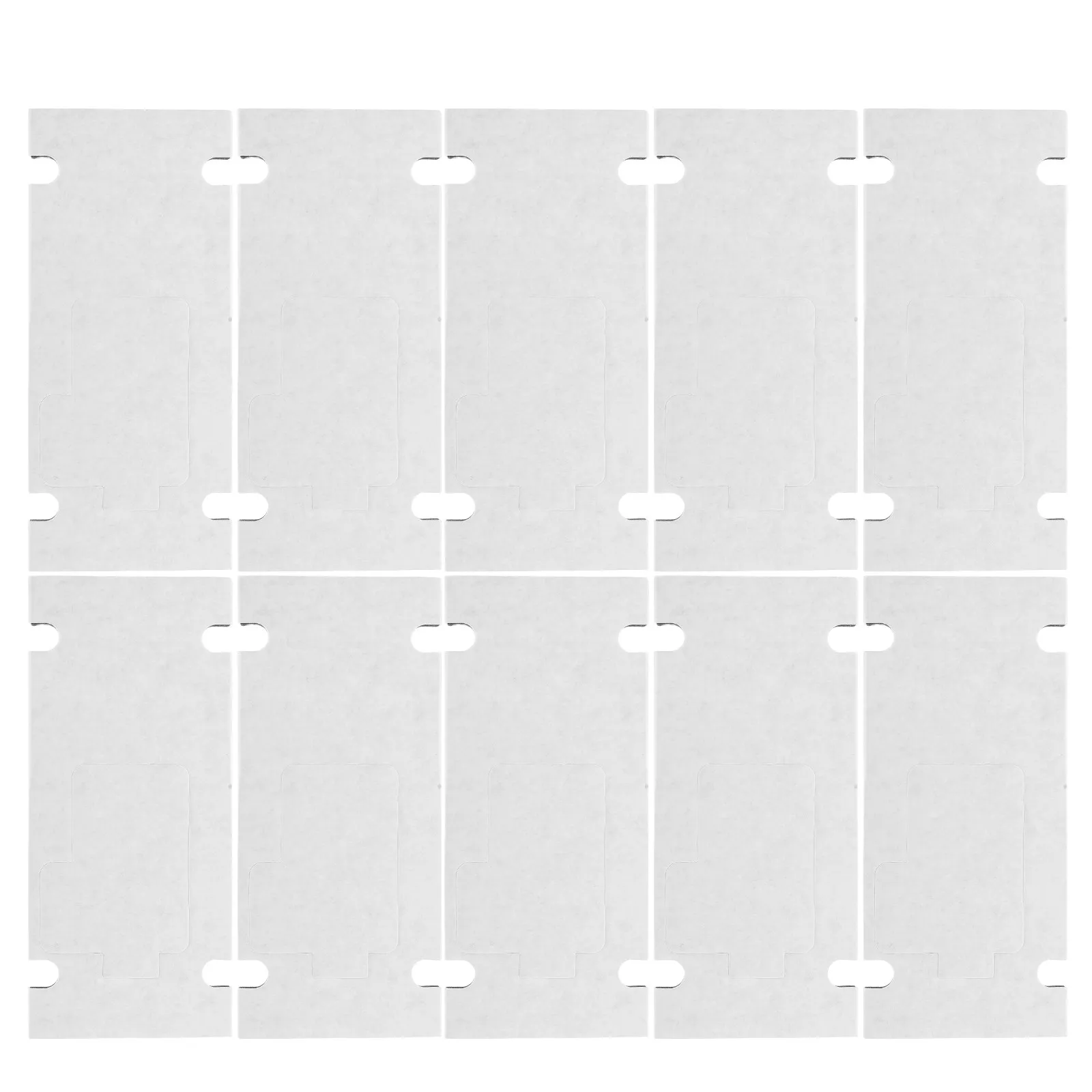 

10Pcs Self-Adhesive Doorbell Mount No-Drill Installation Strong Sticky Tape for Apartment Office Wall Compatible Video Doorbell