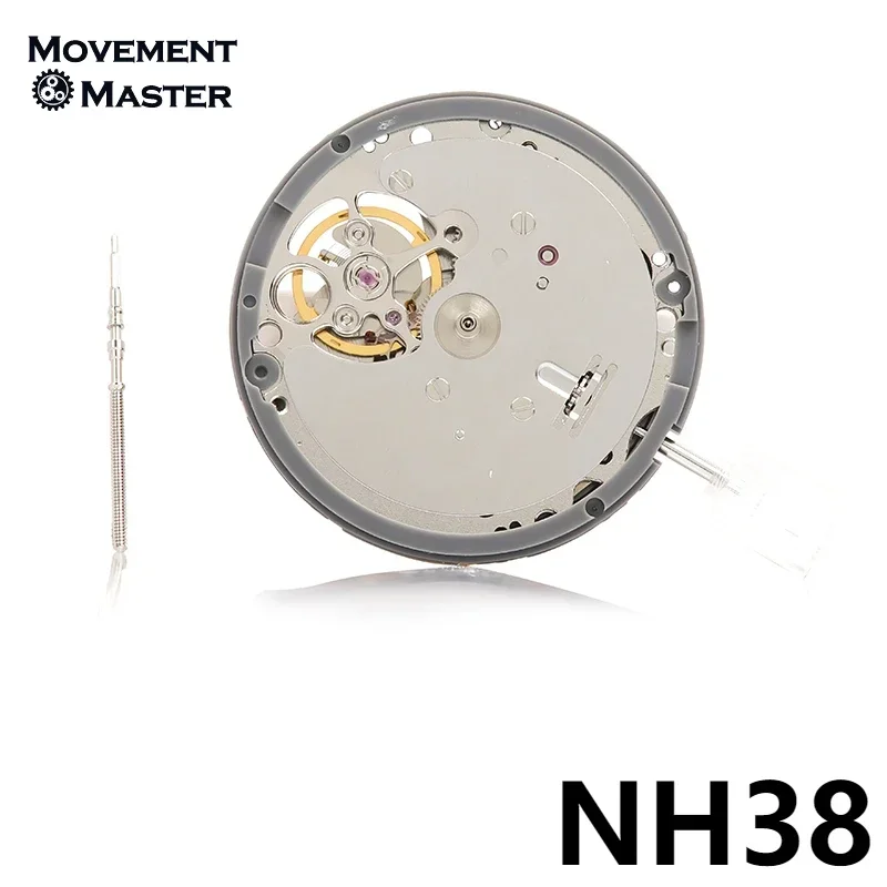 

The Watch Movement Is A Brand New Original Imported NH38 Seiko Fully Automatic Mechanical Movement NH38A Hollowed Out From Japan