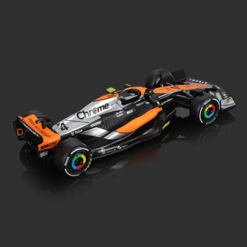 1/43 Bburago 2023 F1 McLaren MCL60 #4 #81Racing Cars Model Alloy Diecast Cars Model Gift For Aduts