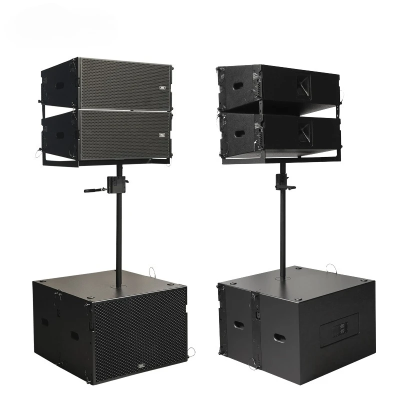Manufacturer Dual 10 Tweeters Line Array Speaker 18 Inch Subwoofer System Passive Audio Sonorisation Dj System Outdoor Speaker