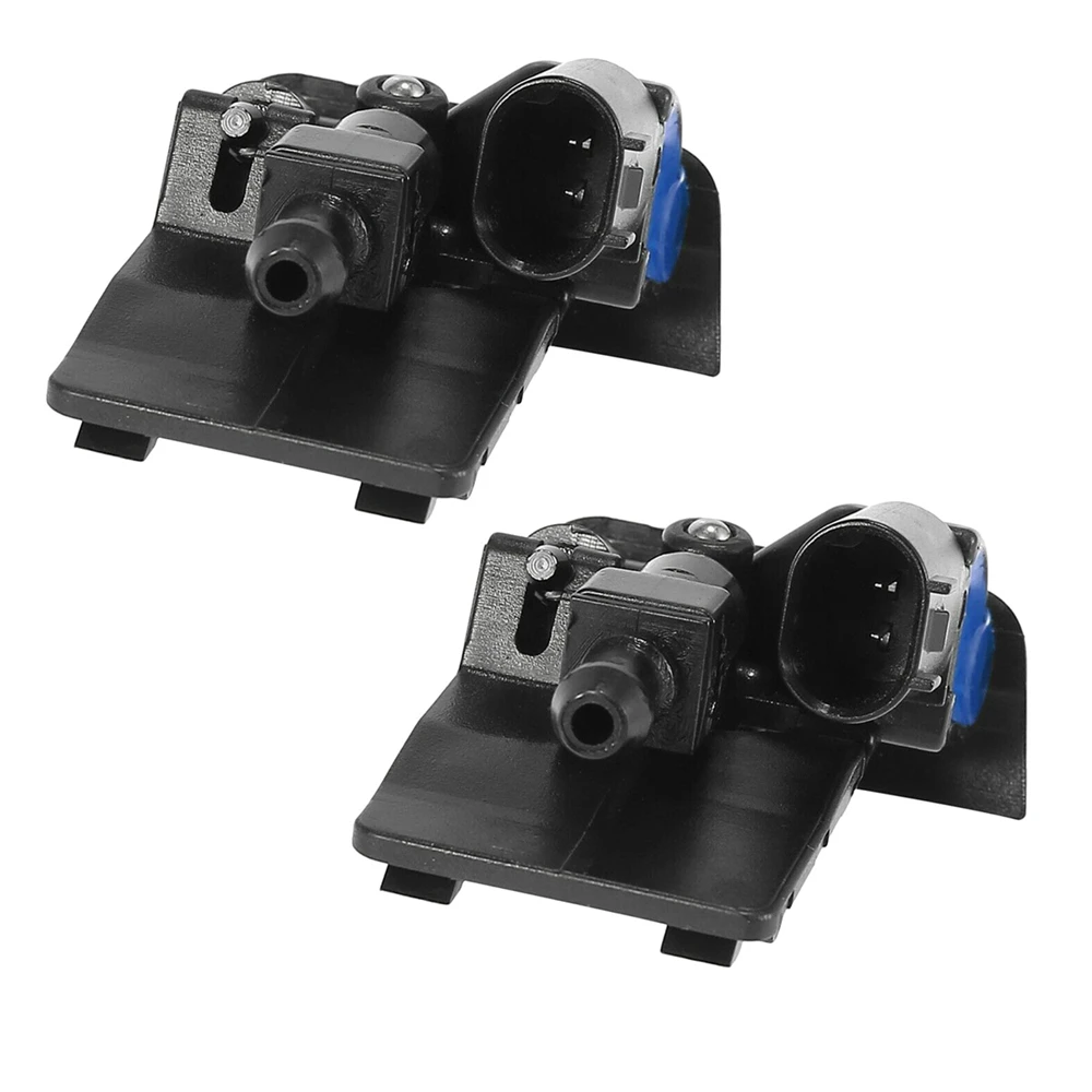 

​2X New Windshield Washer Sprayer Nozzle Windscreen Nozzle Jet 61667183343 for -BMW X1 E84 / X6 E71 E72