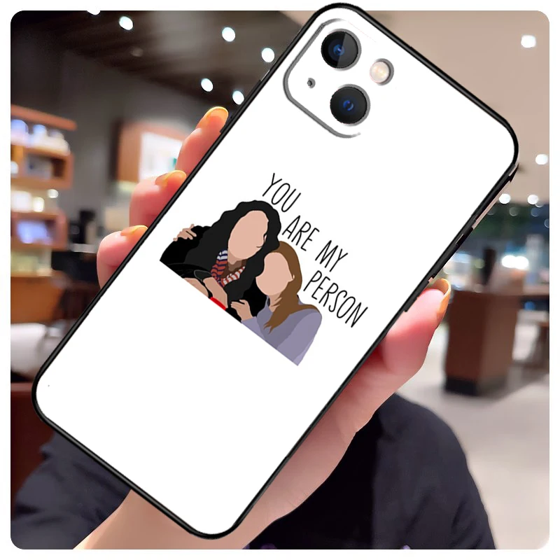 Grays Anatomy أنت شخصيتي حافظة لهاتف آيفون 17 Air 17 Pro حافظة هاتف لهاتف أبل آيفون 17 برو ماكس