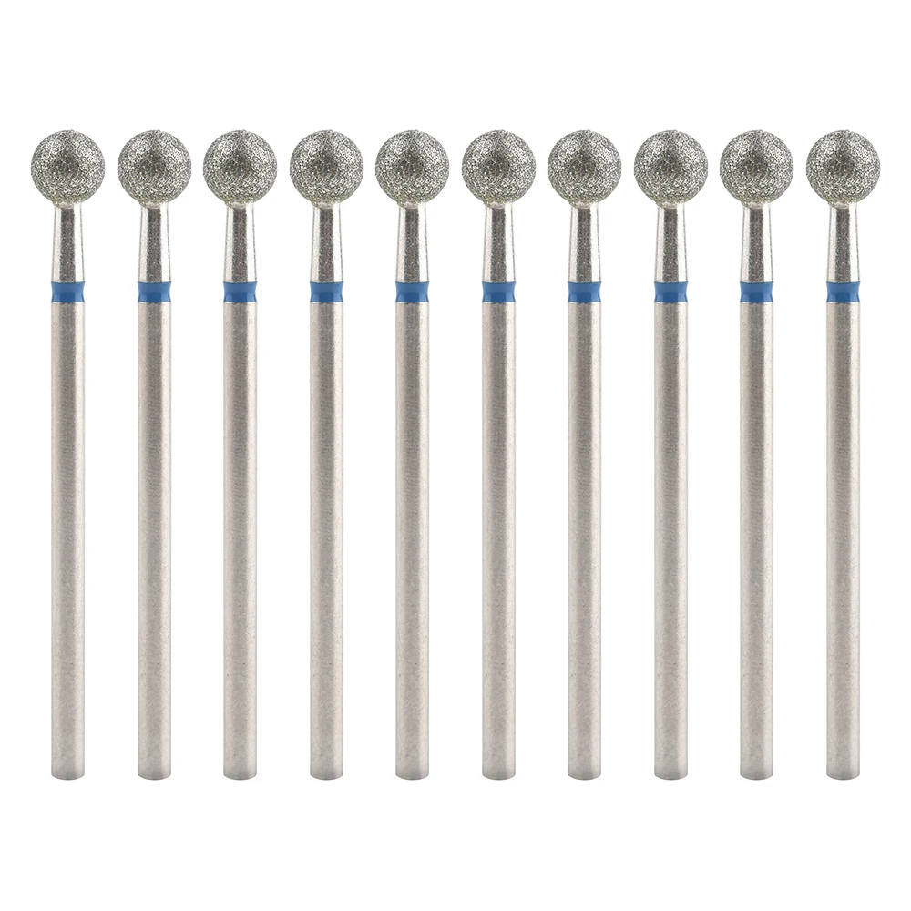 10Pcs Diamant Fräser Für Maniküre Elektrische Nagel Bohrer Bits Zubehör Pediküre Maschine Nagel Datei Gel Remover-Tool – Detail 21
