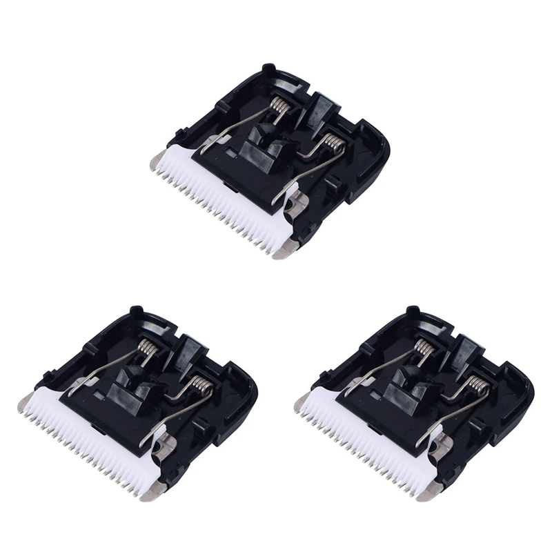 3X Replacement Hair Clipper Blade For ENCHEN Boost Nano Ceramic Cutter Head Black