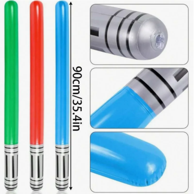 Regali per feste da gioco, spade gonfiabili per feste, forniture per feste, bastoncini gonfiabili colorati, per feste di compleanno, giochi di ruolo