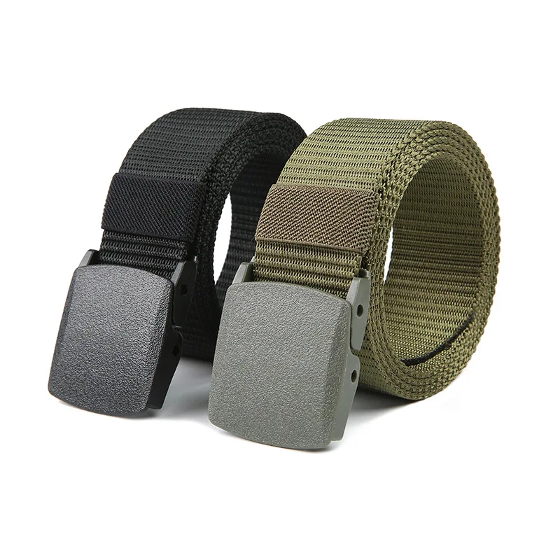 Men's Automatic Buckle Nylon Belt Outdoor Canvas Belt High Quality Men's Belt