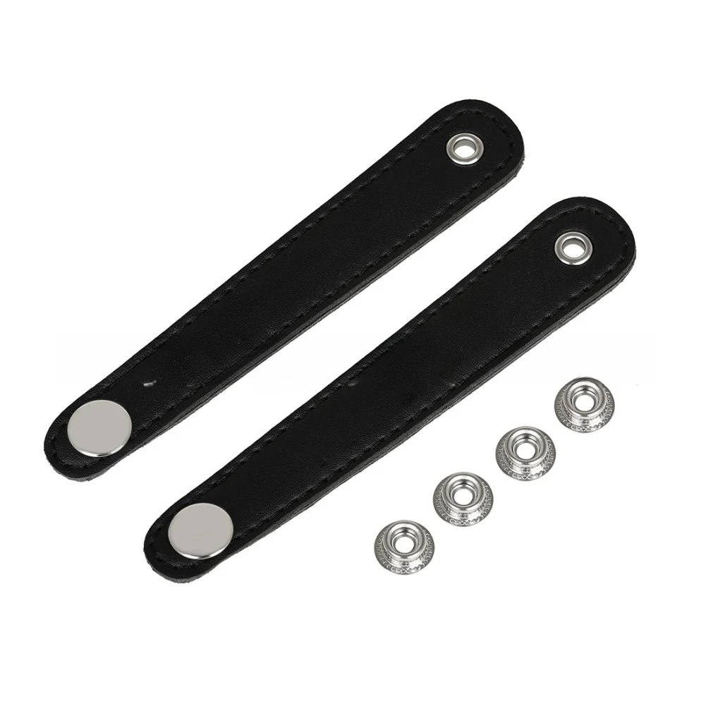 Accordion Strap Bellows Buckle Accordion Repair PU Artificial Leather Soft Texture Fixing Clips Included Easy Installation