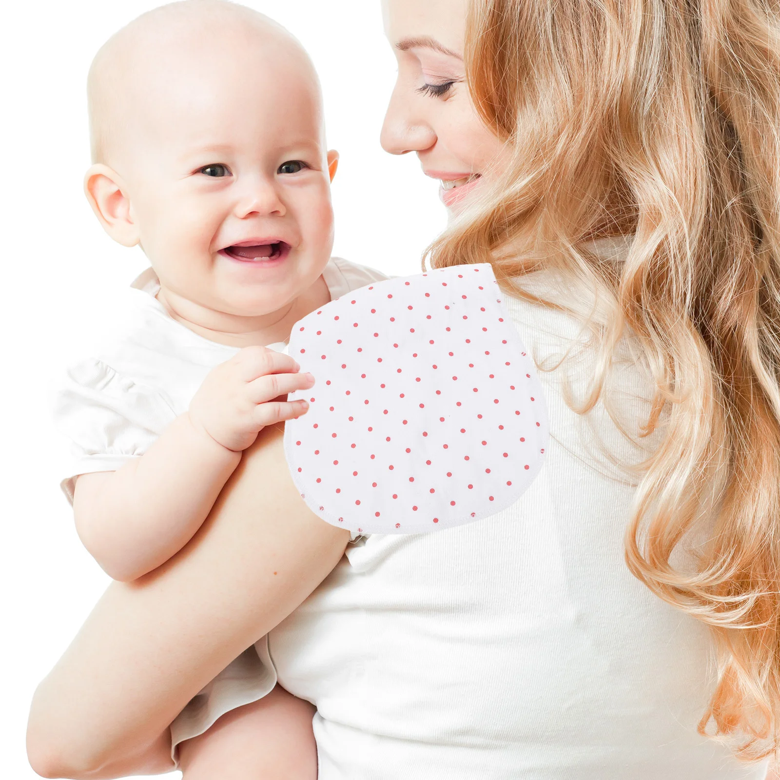 

Baby Burp Cloth Cotton Muslin Absorbent Soft Drool Towels Newborn Essentials White Baby Burp Cloth Wash Cloths for Babies