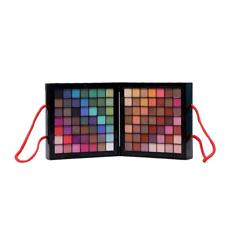 Multicolor Glitter Eyeshadow Palette Set para Mulheres, Sombra de Olho Matte, Shimmer, Shine, Nude Make Up Kit, Cosmético