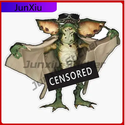 Gremlins Censored Vinyl Waterproof Sticker Decal Accessories Car Laptop Wall Window Bumper Sticker Suv Stickers And Decals Motor