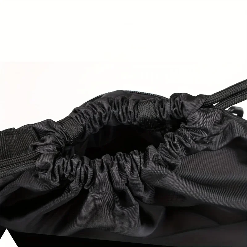 스포츠용 내구성이 뛰어난 나일론 메쉬 조임끈 백팩 - 농구, 축구, 배구, 체육관, 요가 - 야외 활동에 이상적