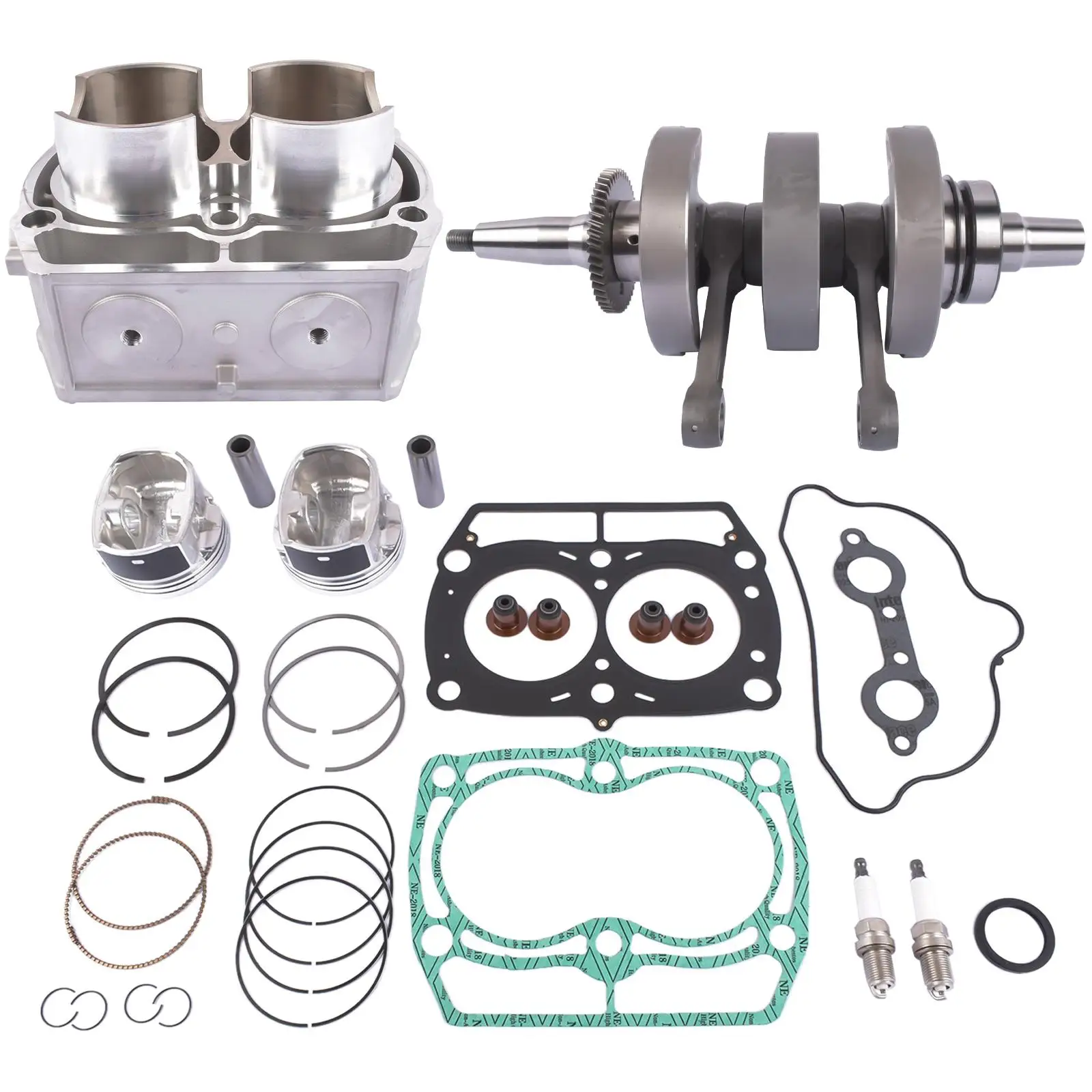 AP03 For Polaris 800 Rebuild Kit Crankshaft Cylinder RZR S4 Ranger 4X4 Sportsman 1204334 2203068