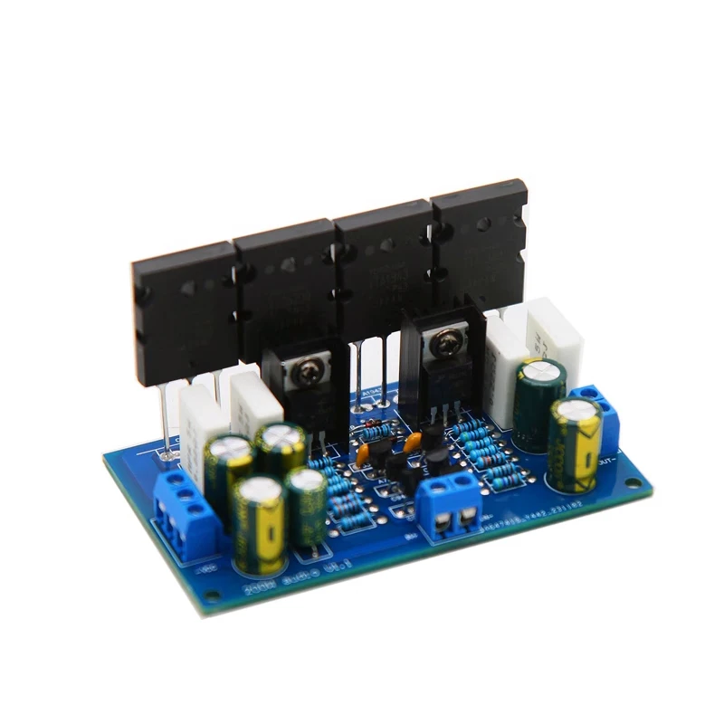 Hifi Mono 200W Power Amplifier Audio Board Complete For Diy Amp Hi End  Digital Amplifier Module Use TTA1943  TTC5200 Triode