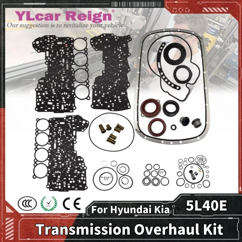 

4L40E 5L40E 5L40 5L50E 5L50 Transmission Repair Oil Seals Gasket Overhaul Kit For BMW X5 2/4WD Land Rover GM Car Accessories