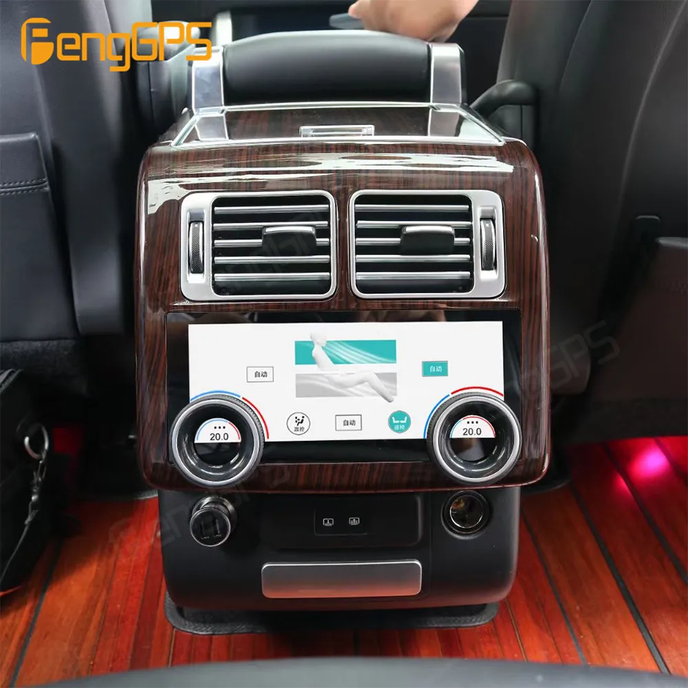 2023 For Land Rover Range Vogue L405 2013-2017 Rear AC Display Screen Android LCD Rear Air Conditioning Board Touch Ac Panel