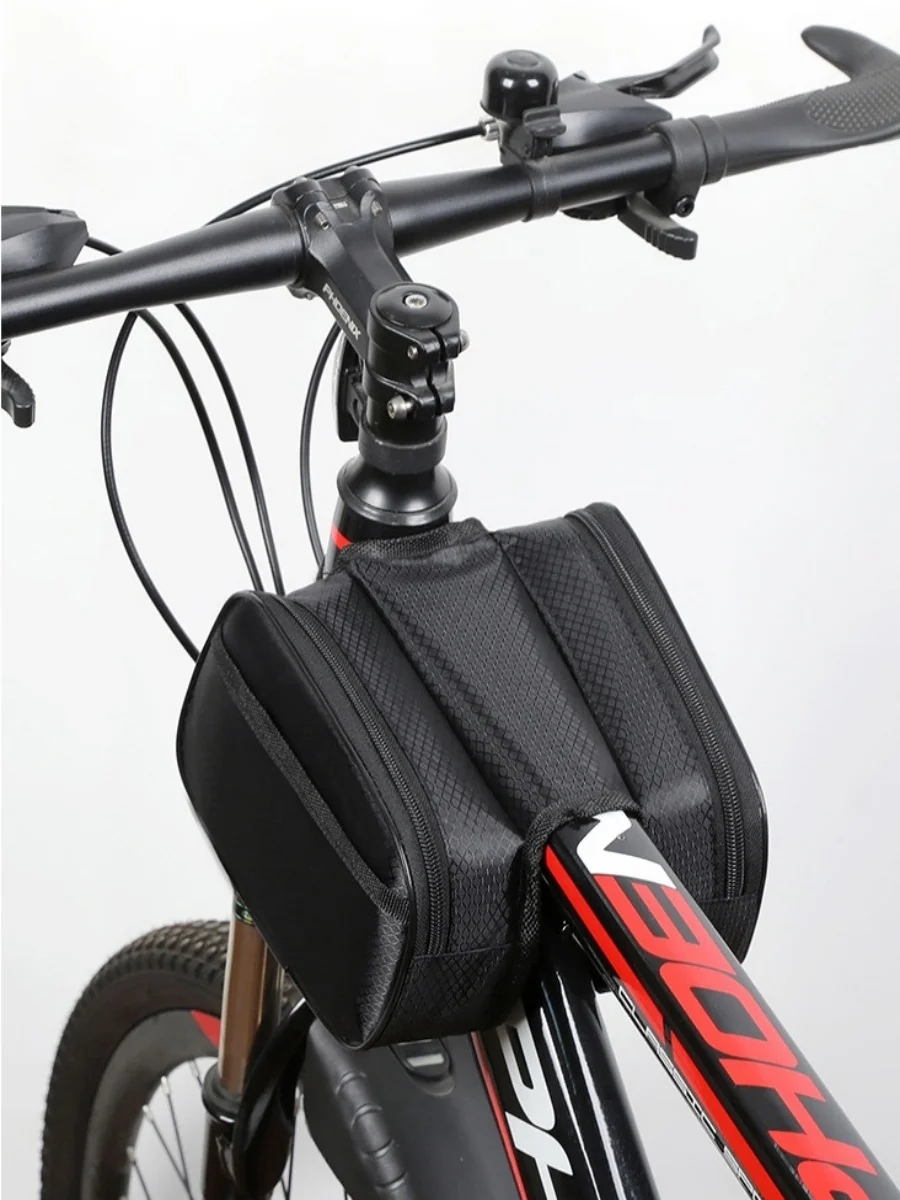 AliExpress Mountain Bike Front Beam Bag Bicycle Storage Hanging Bag Riding Equipment Accessory