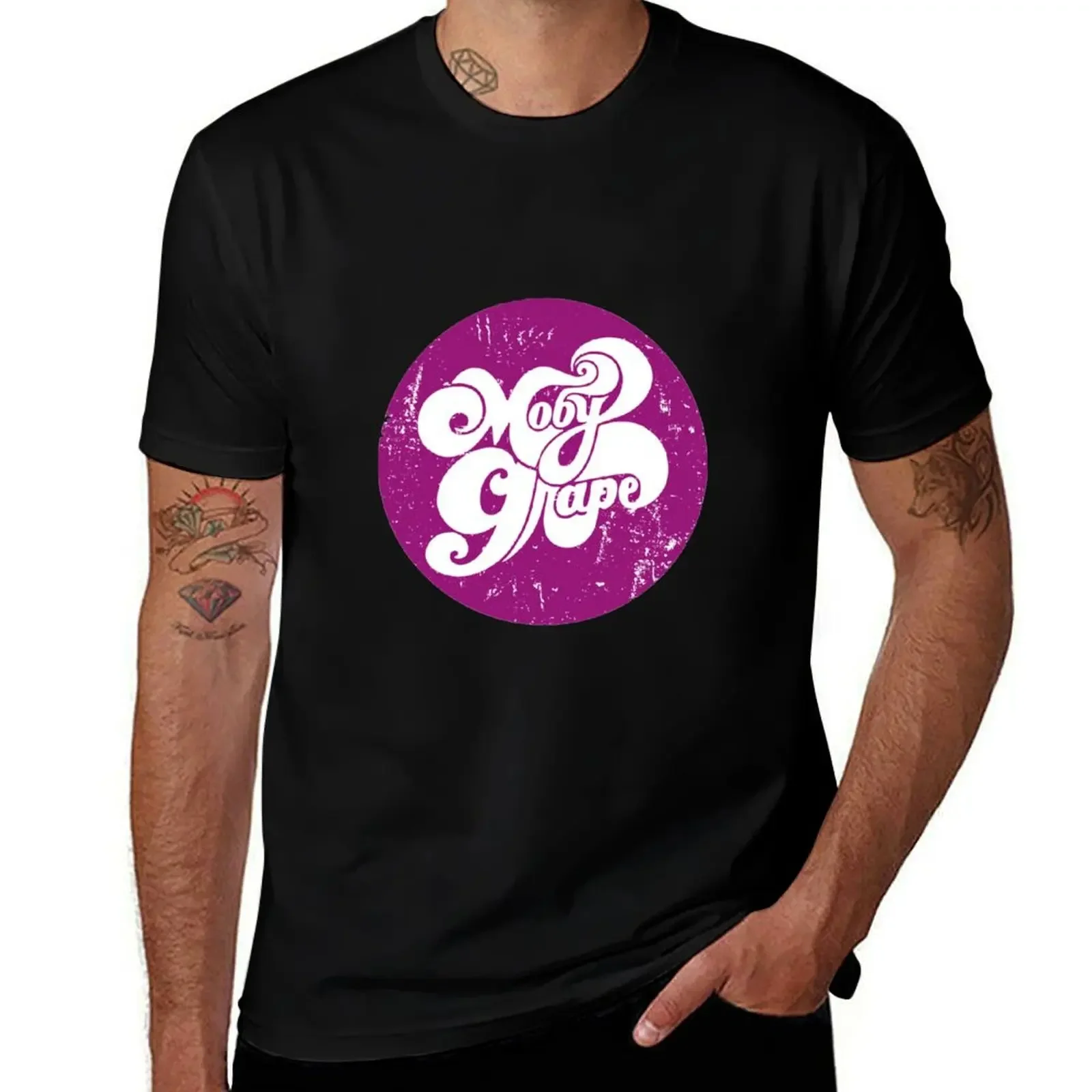 

Moby Grape-2400 T-Shirt street wear rapper graphic tees plus size clothes shirts graphic tee men clothings