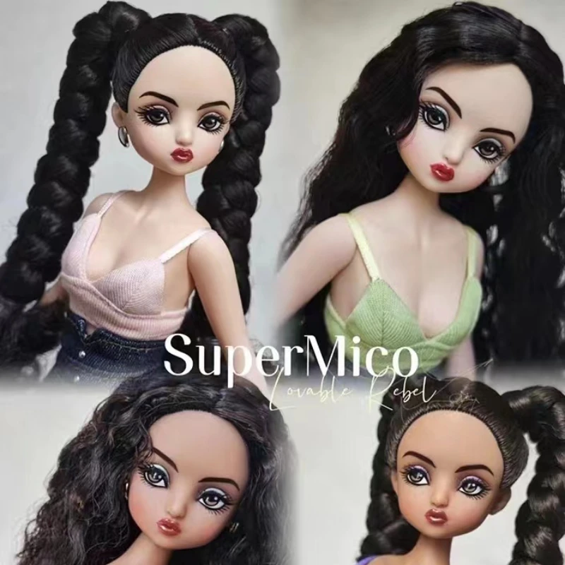 Supermico BJD Dolls Collection Figure Mico Doll Girl Body Moveable Collection Designer Toys Dollcollector