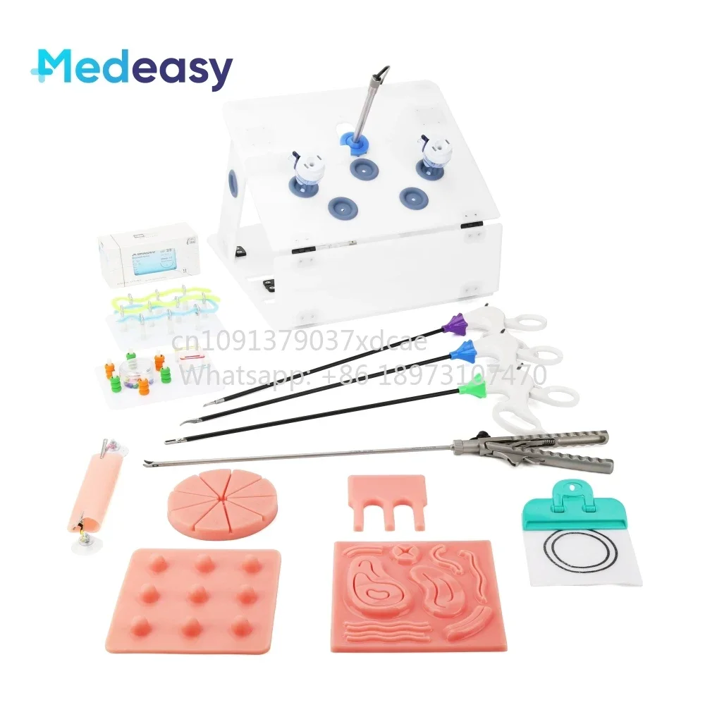 2026 NEW Laparoscopic Endotrainer Simulator Training Box Laparoscopy Endo Trainer Teaching Practice Equipment