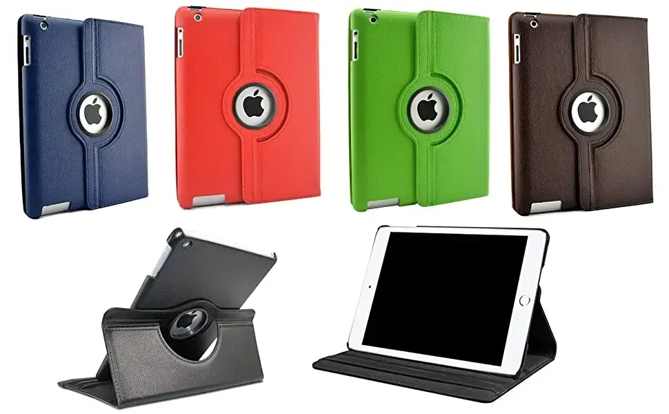 

Чехол для iPad 4 A1458 A1459 A1460, чехол из искусственной кожи с поворотом на 360 градусов, чехол для ipad 4 2012, чехол-подставка MD510LL/A ME195LL/A MD511LL/A