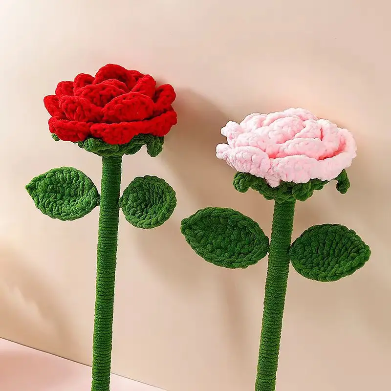 Ramos de girasoles y rosas de peluche suaves de 45cm, decoración de mesa para el hogar, regalos creativos para el Día de la madre, cumpleaños, Navidad y graduación