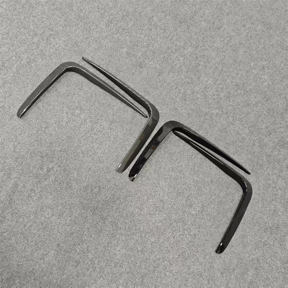 ل BMW 4 سلسلة G22 G23 420i 430i M440i 2020-2024 ضبط الضباب مصباح مصبغة غطاء الكسوة الجبهة حافة مصد السيارة الفاصل تنفيس الهواء طقم الجسم