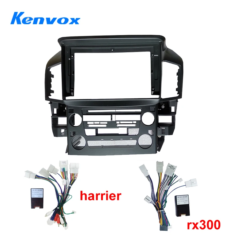 

9-дюймовая Android-автомагнитола с панелью Canbus для LEXUS RX300, Toyota Harrier 1998-2001, комплект для установки стереосистемы, рамка, проводка, кабель