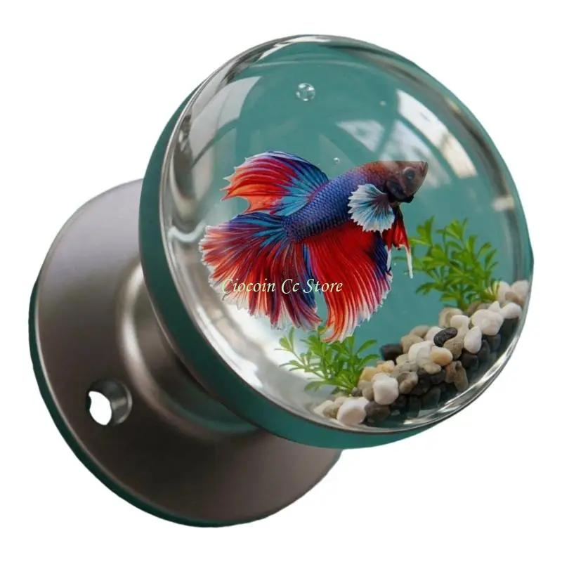 

X90F Clear Flower Door Handle Artistics Crystals Decoration Nature Styles Hardware