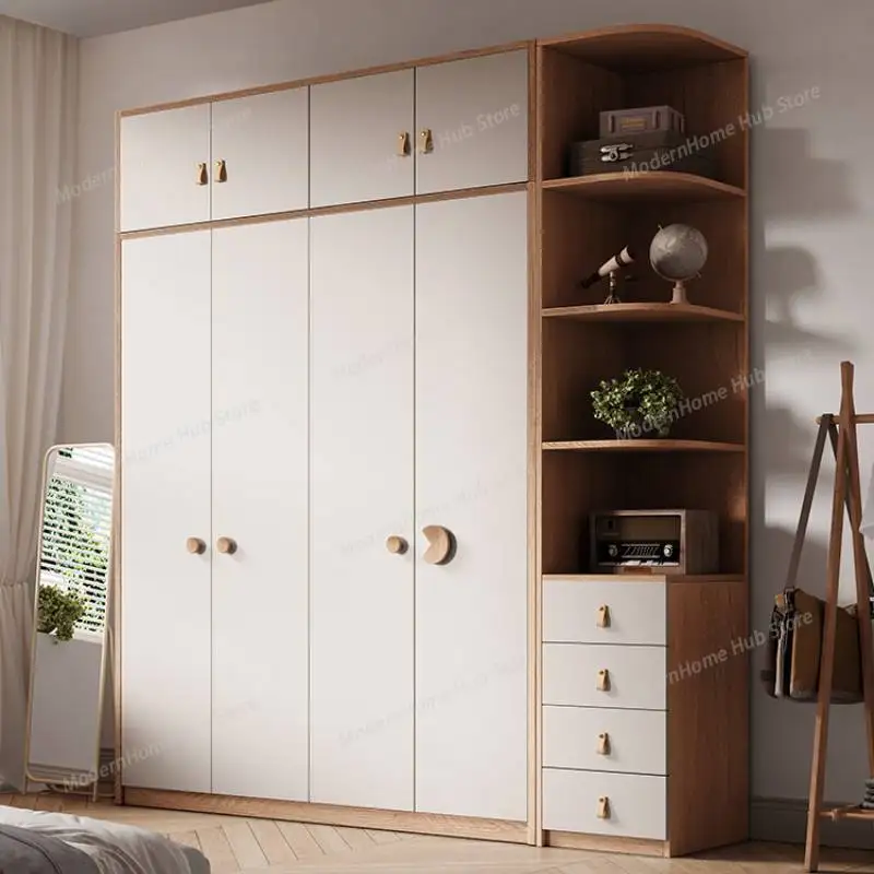 Modern Nordic Wardrobes Organize Elegant Ideas Luxury Storage Wardrobes Bedroom Organizer Wooden Szafa Na Ubrania Furniture