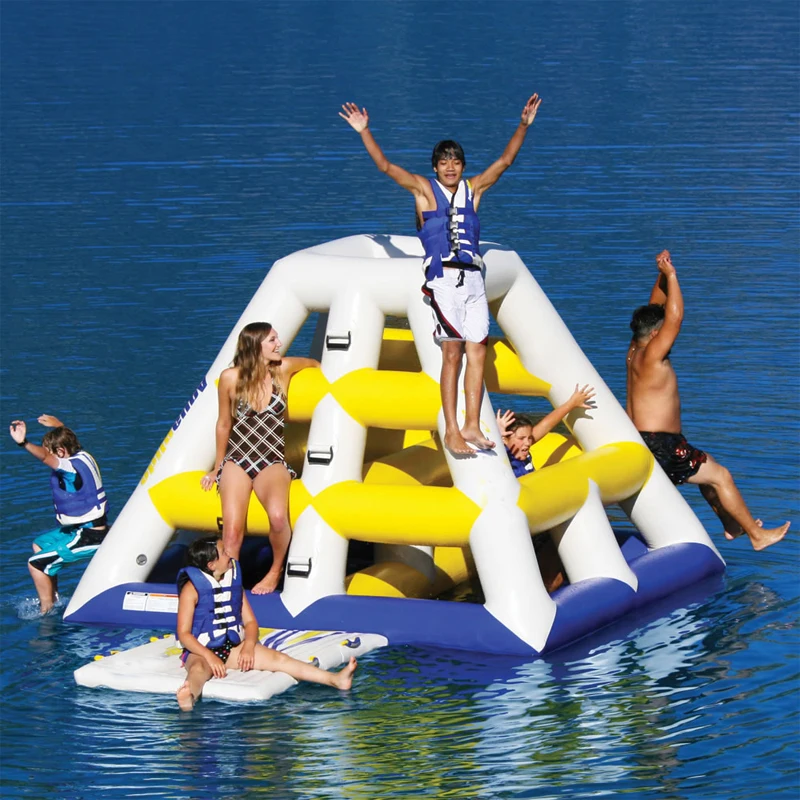 Factory Customized Inflatable Water Slide Giant Floating Inflatable Slide Water Fun Sports With Free Air Blower