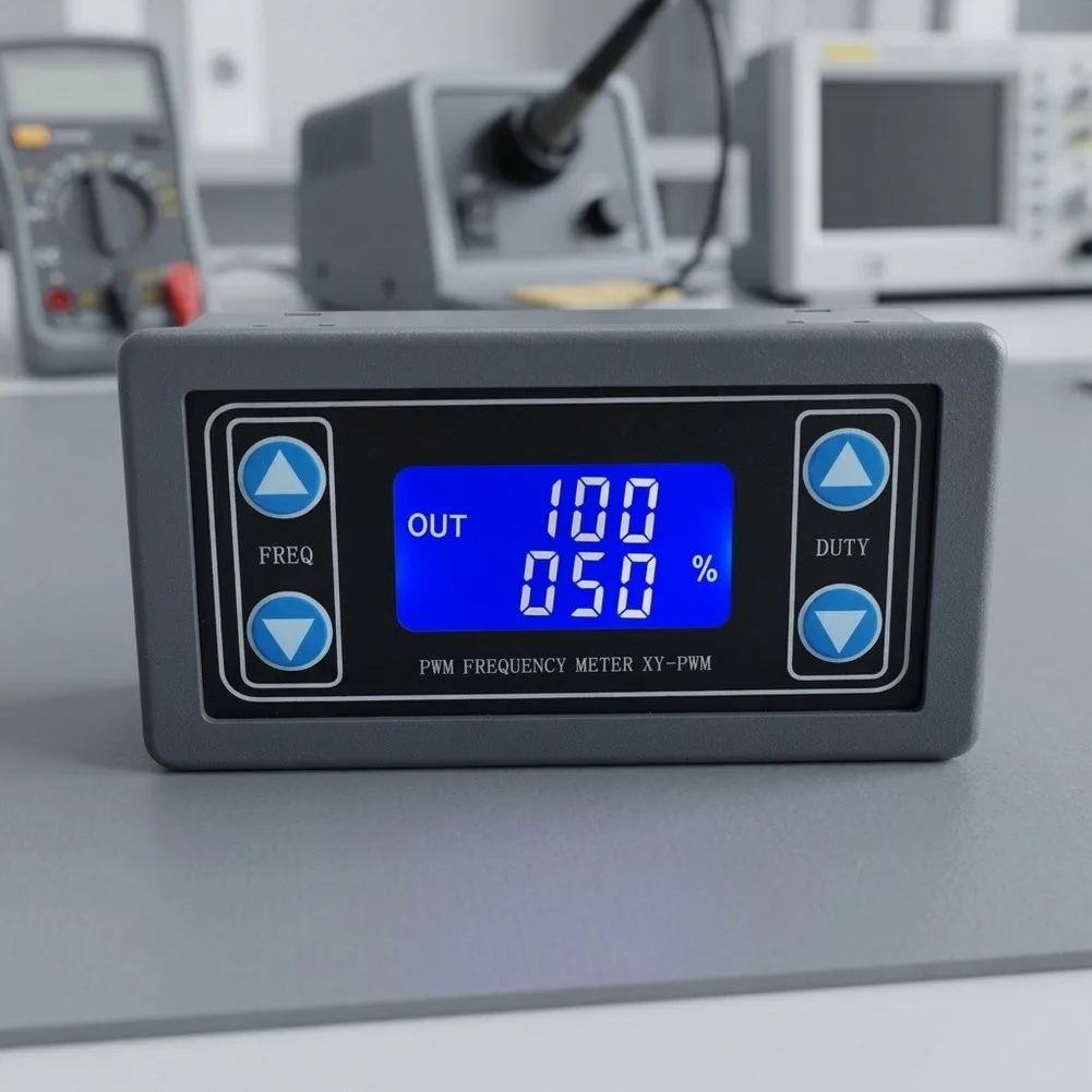 XY-PWM Signal Generator 1Hz-150KHz Adjustable For Frequency Duty Cycle Square Wave For Pulse For MCU Motor Driver Testing Tool