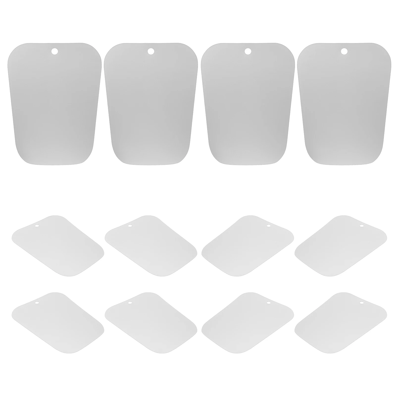 

12 Pcs Boot Inserts Shape Keeper Sturdy Plastic Tall Short Boots Form Holders Reusable Storage Shoe Accessory