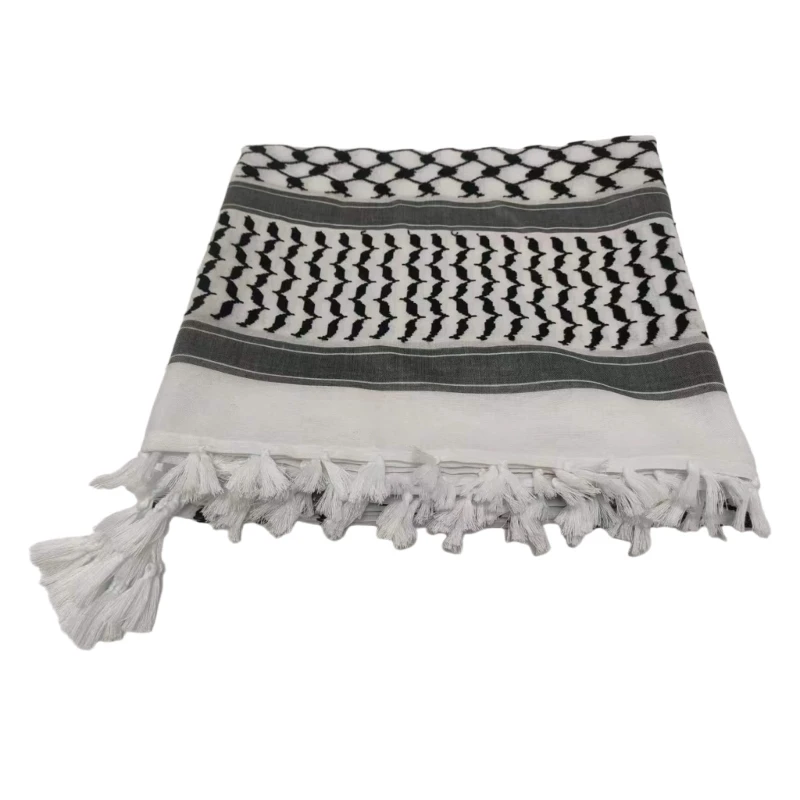 

Outdoor Shemagh Scarf Arab Male Cycling Hiking Dustproof Keffiyeh Headscarf