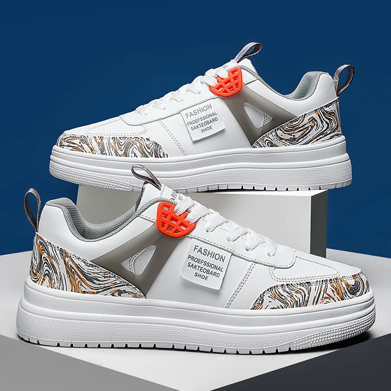 Classic Brand Designer Shoes for Men Street Style Skateboard Shoes Men Casual Sneakers Comfortable Platform Men's Sports Shoes