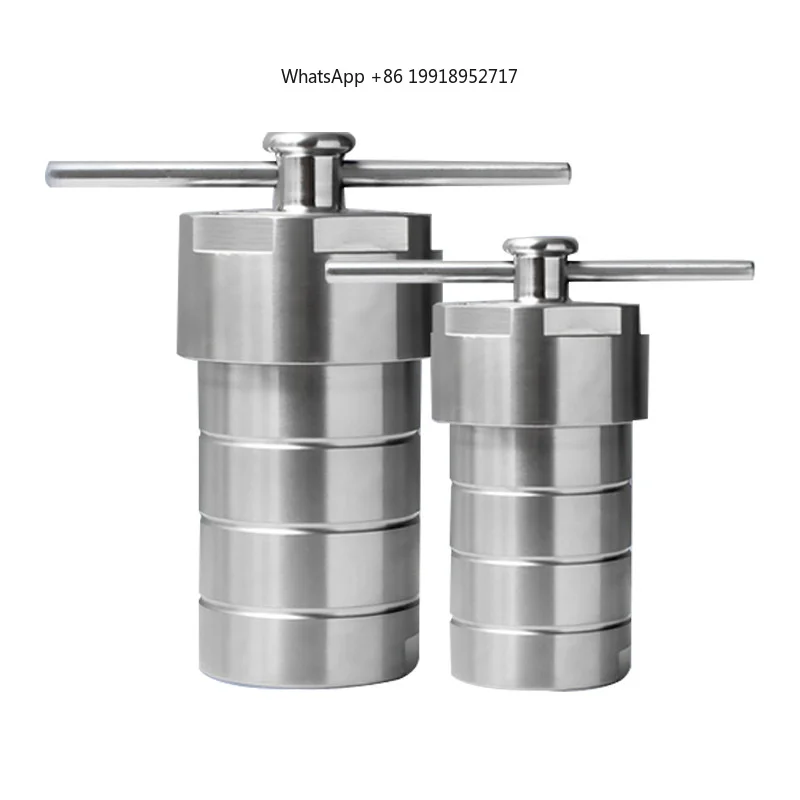 150ML Hydrothermal Synthesis Reactor Laboratory Small Stainless Steel Equipment PTFE Lined Autoclave