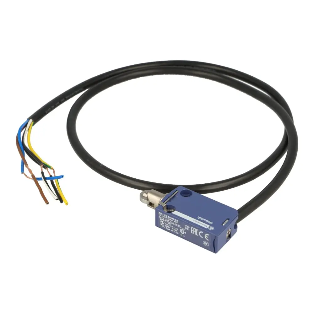 

Telemecanique Sensors for XCMD OsiSense Standard Switch 1 NO and 1 NC Snap-Action Silver Contacts Steel Top Roller Plunger