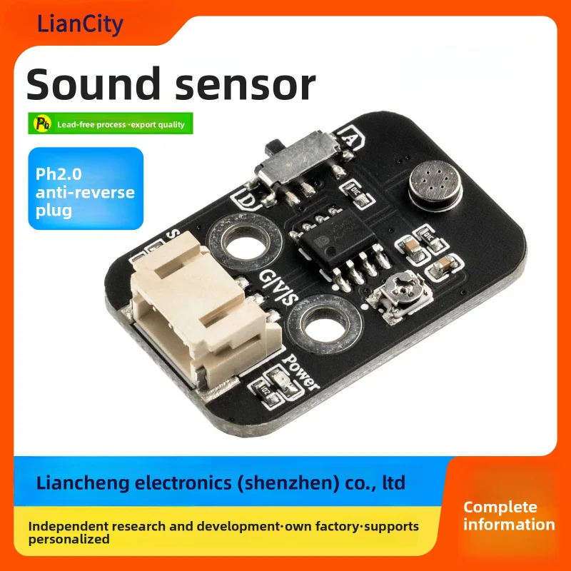

High Sensitivity Sound Sensor Module Voice Control Switch Sound DetectionArduinoKit-S05P